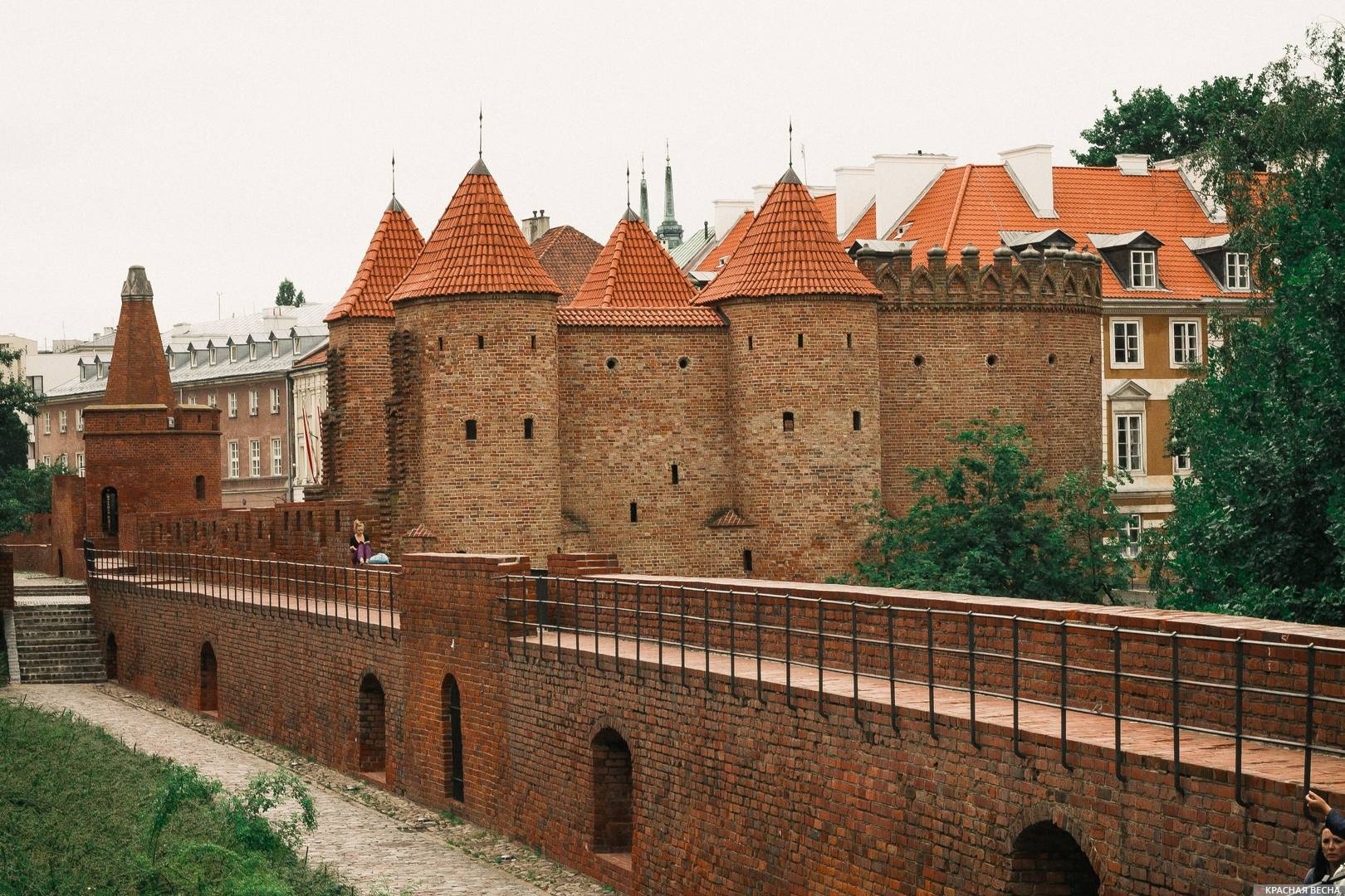 Варшавский Барбакан. Польша.