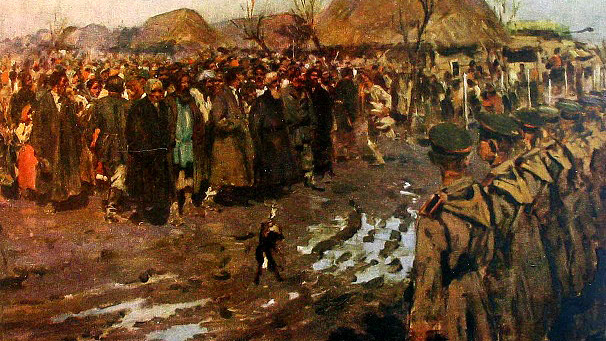 Сергей Иванов. Бунт в деревне. 1889