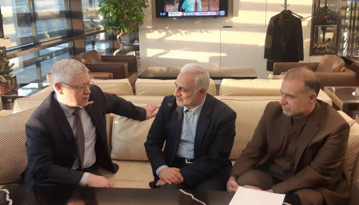 Втреча иранской делегации в Москве