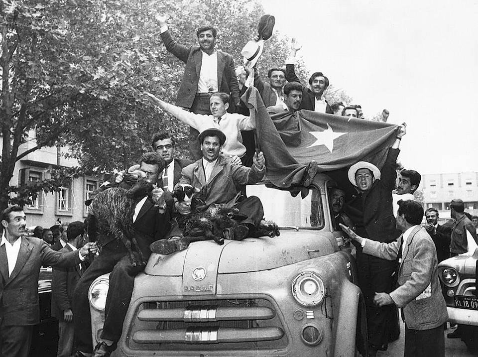 Переворот 1960 года. Демонстрация 27 мая 1960 г.