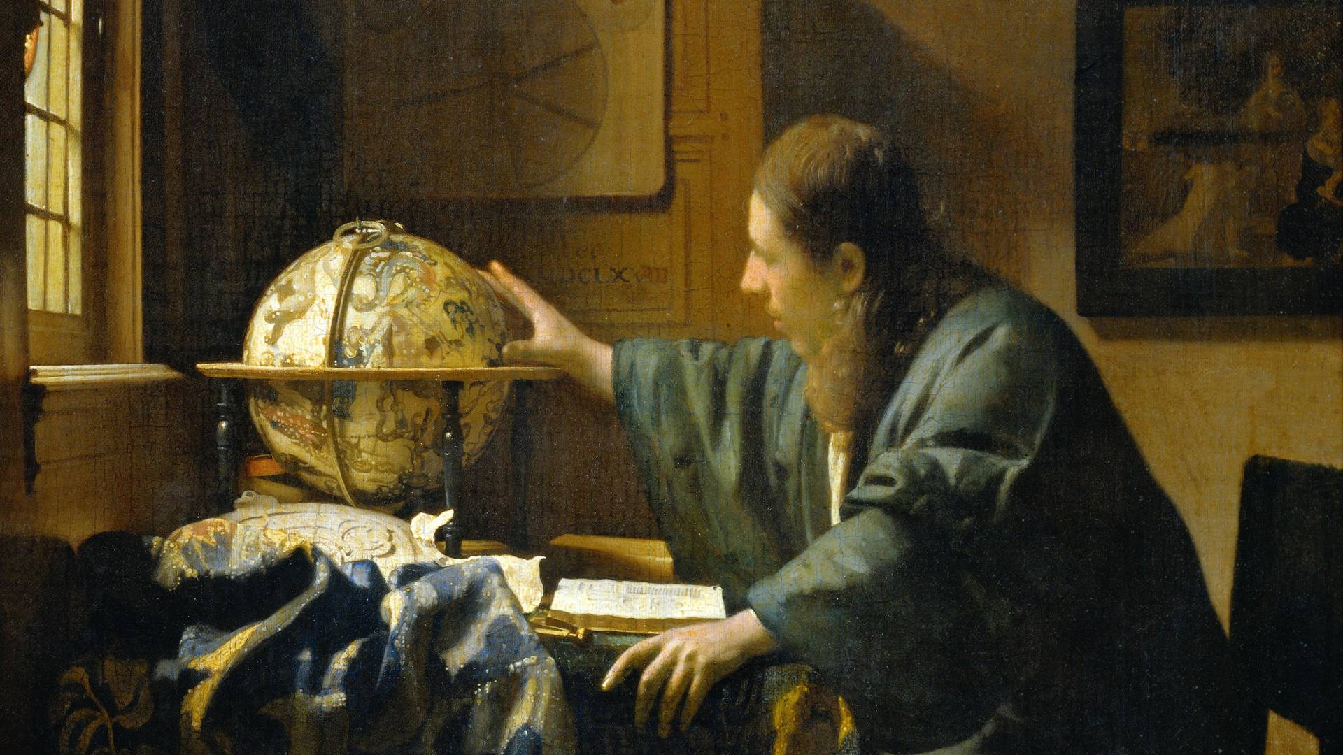 Ян Вермеер Делфский. Астроном. 1668 год