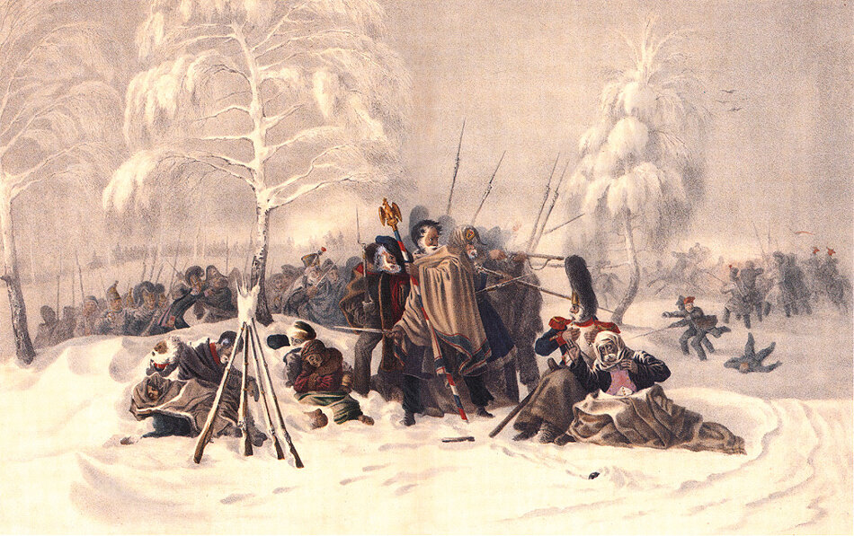 Христиан Вильгельм Фабер дю Фор. Между Корытней и Красным 15 ноября 1812 года