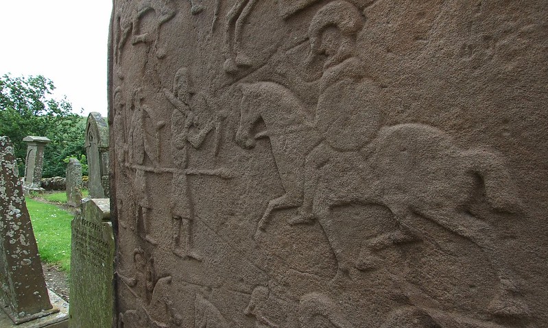 Пиктский камень-символ, Шотландия 