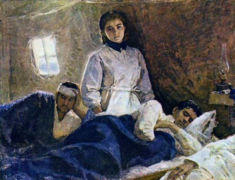 С. С. Уранова. Военная медсестра Наташа Михалева. 1942-1945