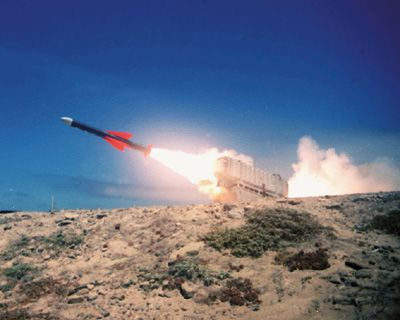 Запуск ракеты РСЗО, лицензия: Public Domain