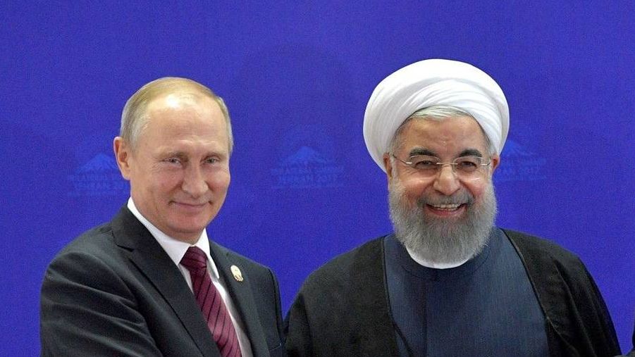 Встреча лидеров России и Ирана