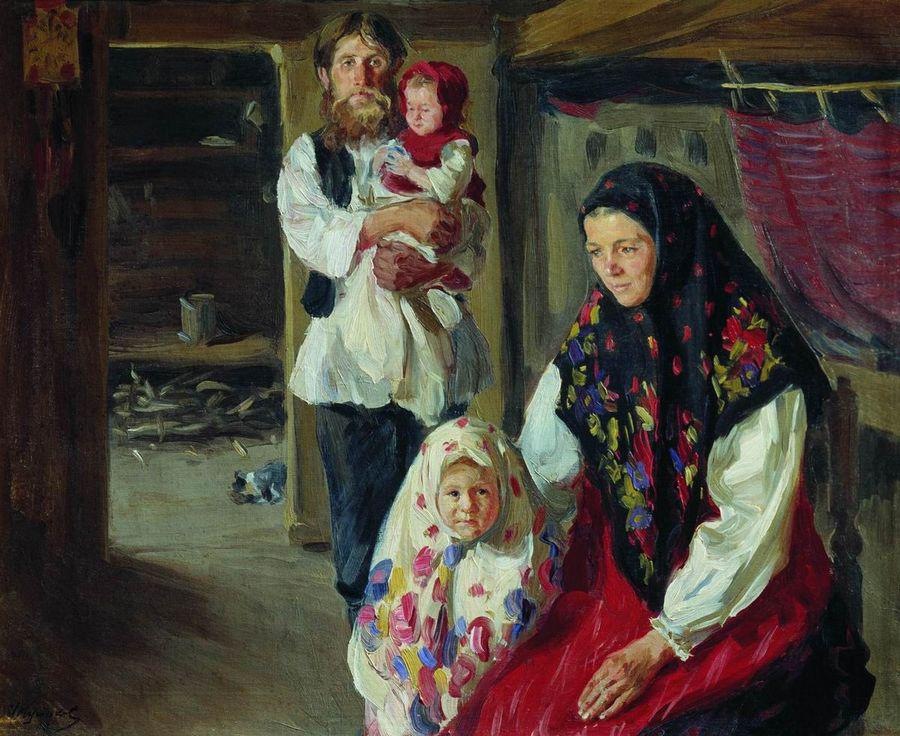 Иван Куликов. Семья лесника. 1909