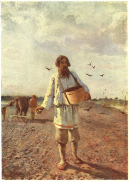 Григорий Мясоедов. Сеятель. 1888