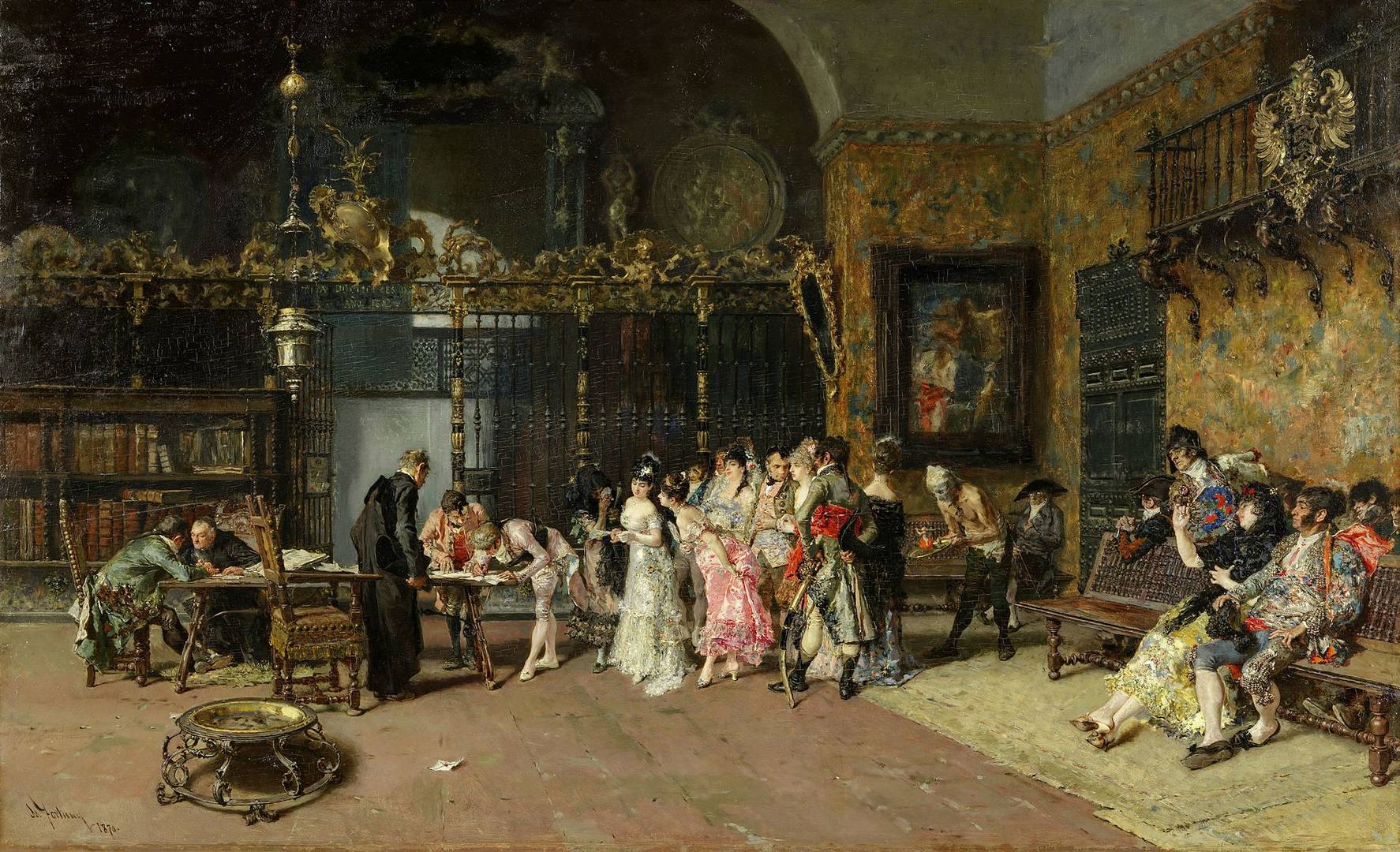 Мариано Фортуни-и-Марсаль. Викарий (Испанская свадьба). 1868-1870