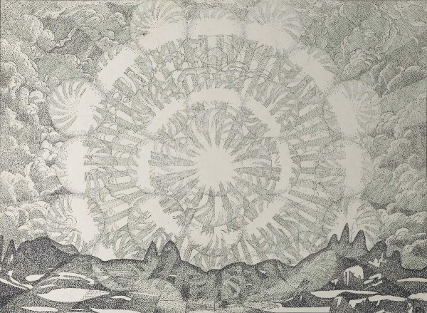 Константин Юон. Да будет свет. 1916