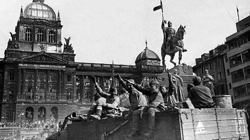 Освобождение Праги. 1945