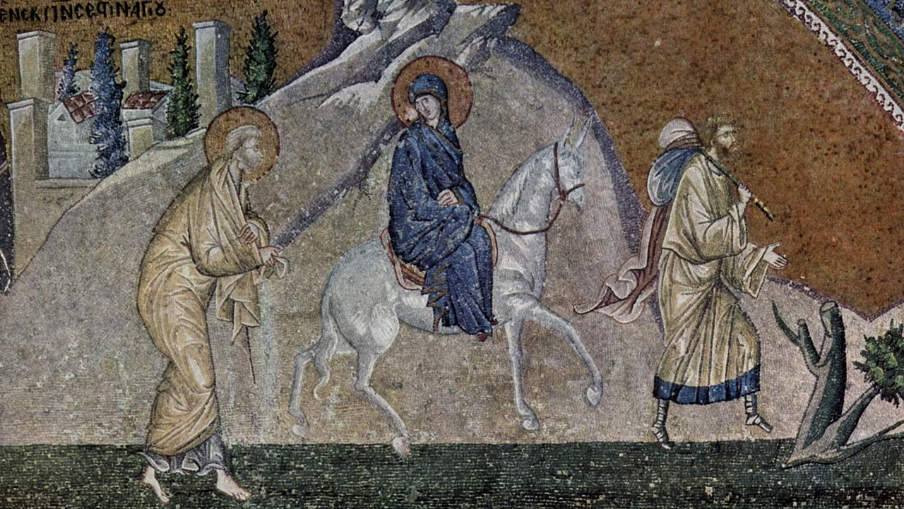 Византийская мозаика монастыря Хора