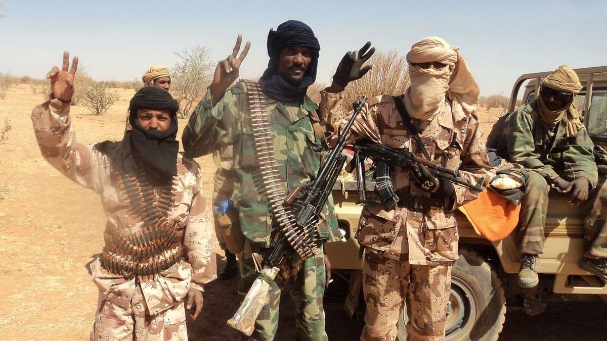 Боевики-туареги в Мали