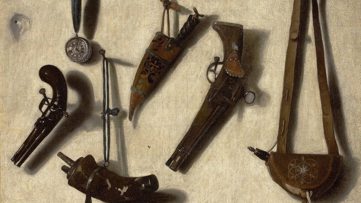 Висенте Викториа. Оружие и охотничье снаряжение. Около 1700