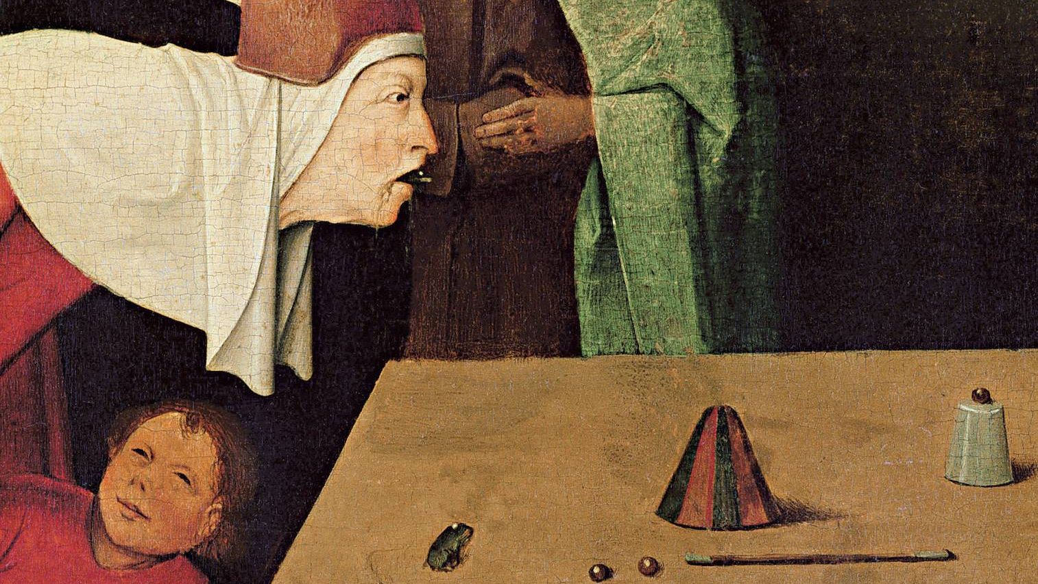 Иероним Босх. Фокусник (фрагмент) между 1496 и 1525 г.