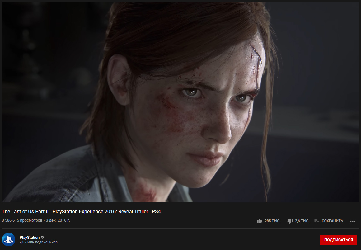 The Last of Us Part II потребует небывалых объемов памяти на жестком диске  | ИА Красная Весна