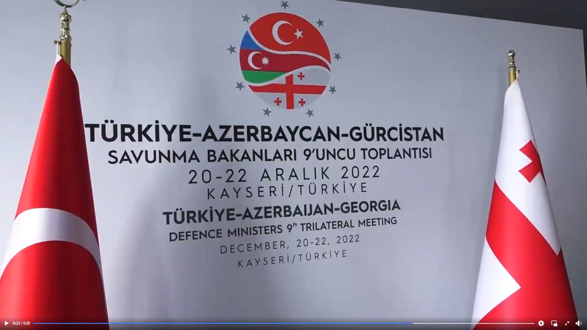 Встреча военных министров Азербайджана, Грузии и Турции в Анкаре