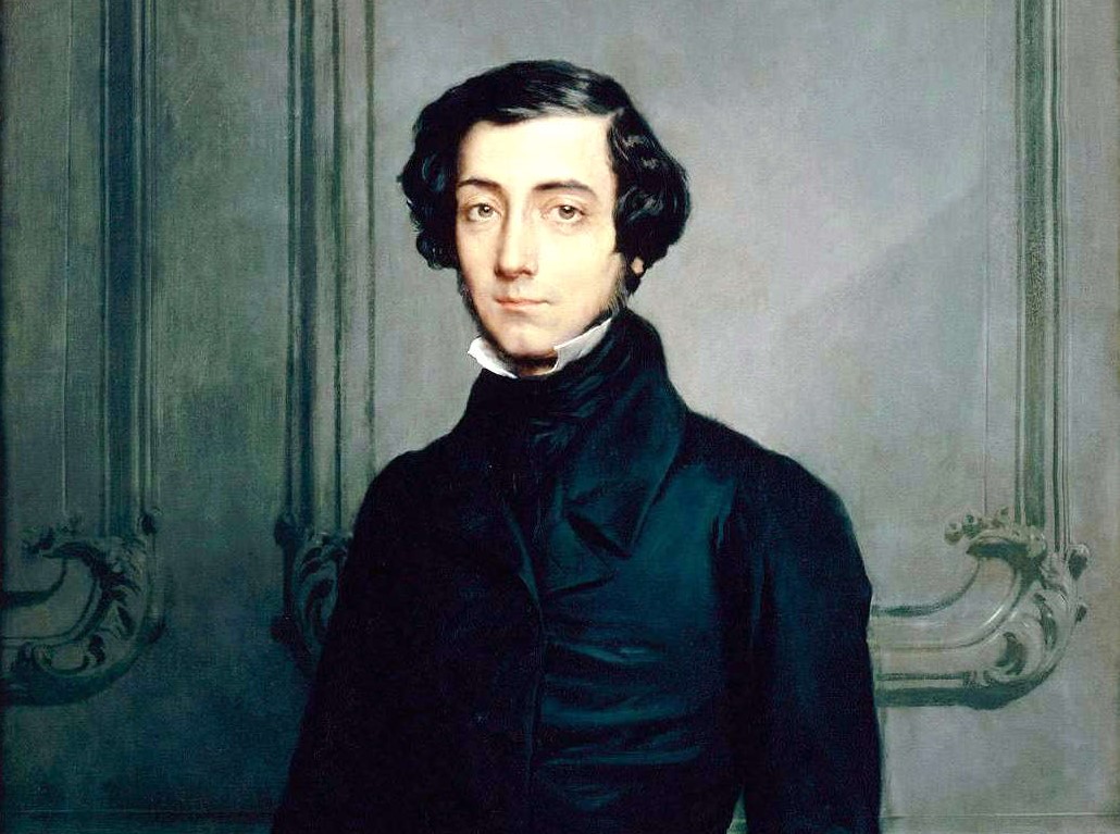 Теодор Шассерио. Портрет Алексиса де Токвиля (фрагмент). 1850