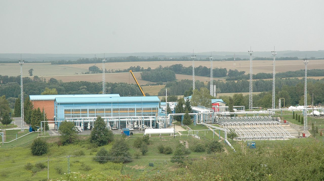 Подземное хранилище газа в Венгрии