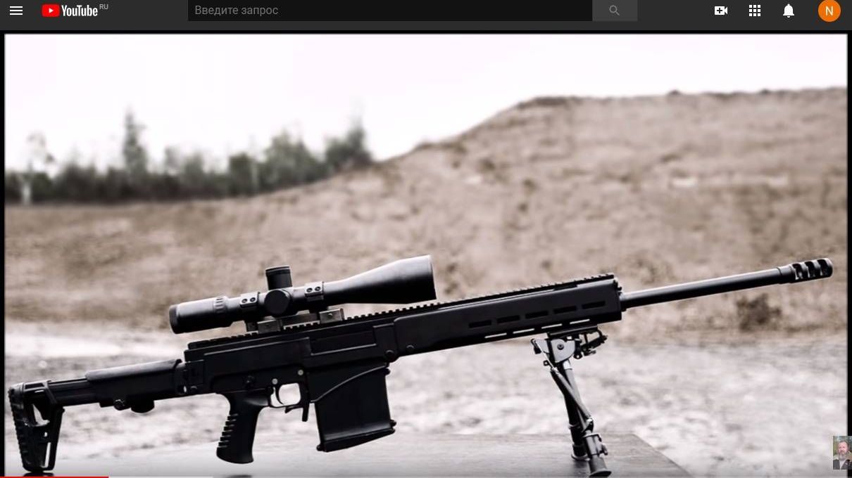 Цитата из видео «Снайперская винтовка Чукавина (СВЧ)», youtube.com