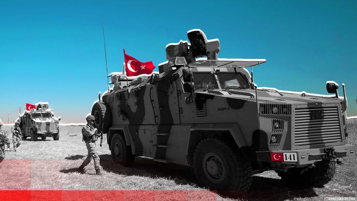 Турецкие воиска в Сирии