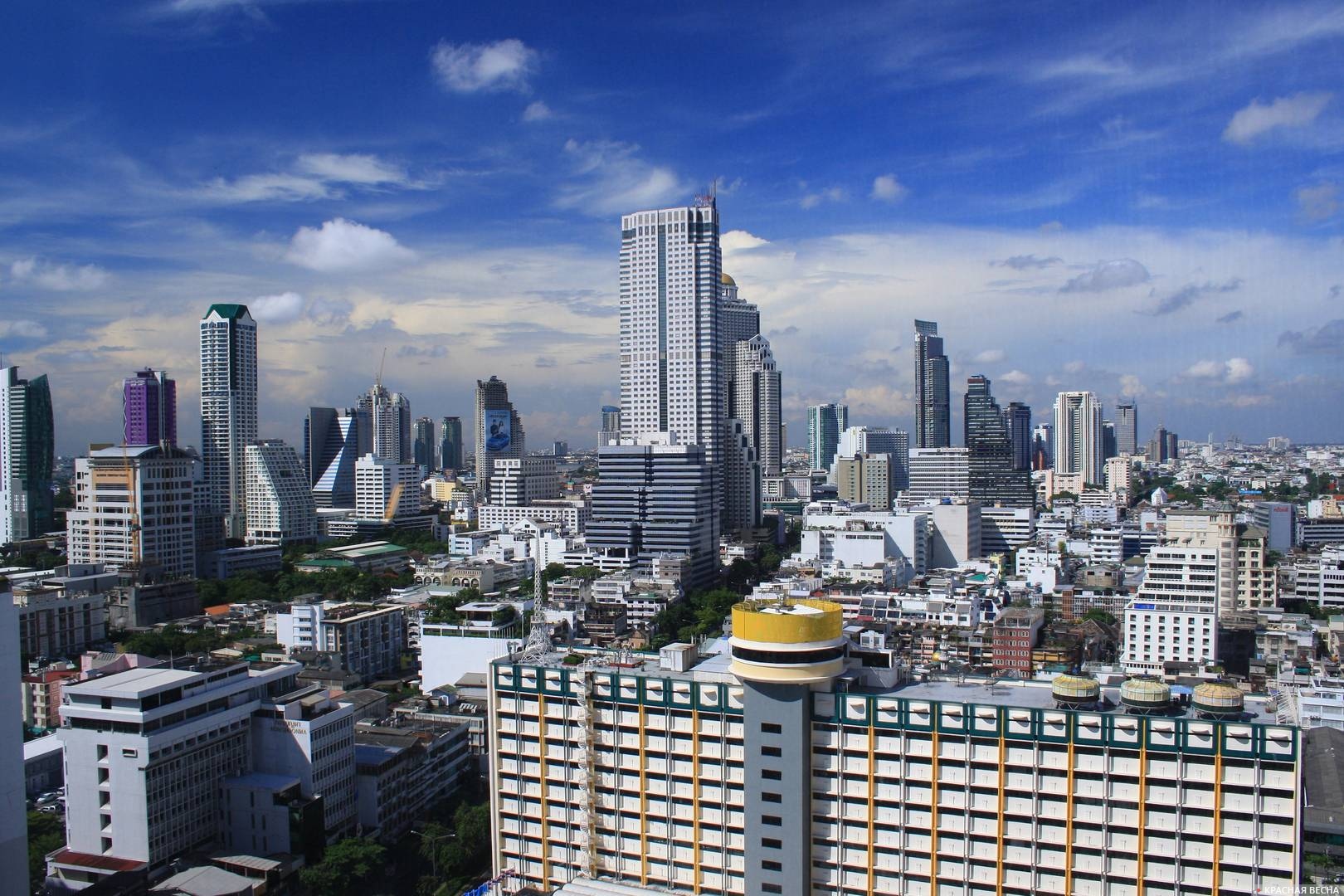 Вид на Бангкок. Тайлнад, Бангкок.