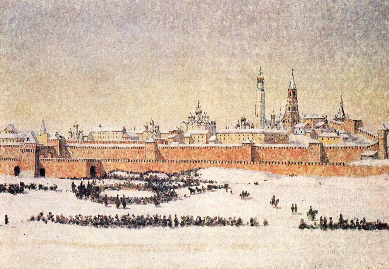 Василий Верещагин. Старая Москва. 1880-1890