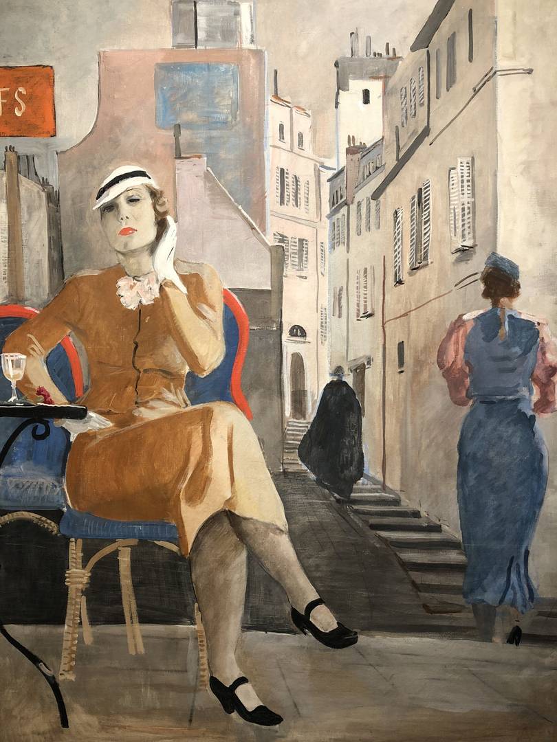 Александр Дейнека. В кафе. 1935