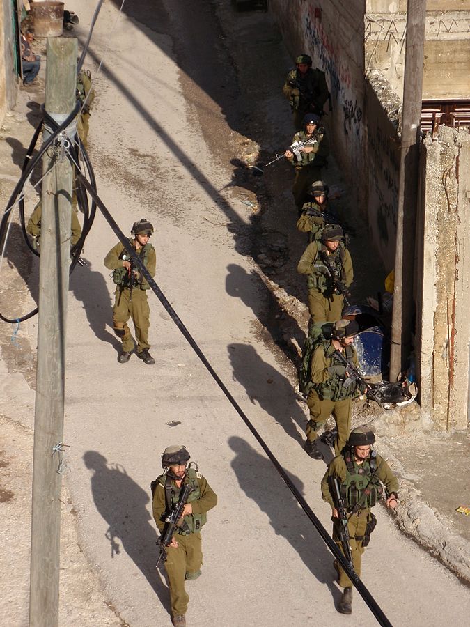 Израильская армия на Западном берегу