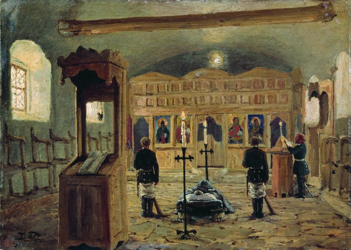 Василий Поленов. Этюд из Балканской войны. 1877