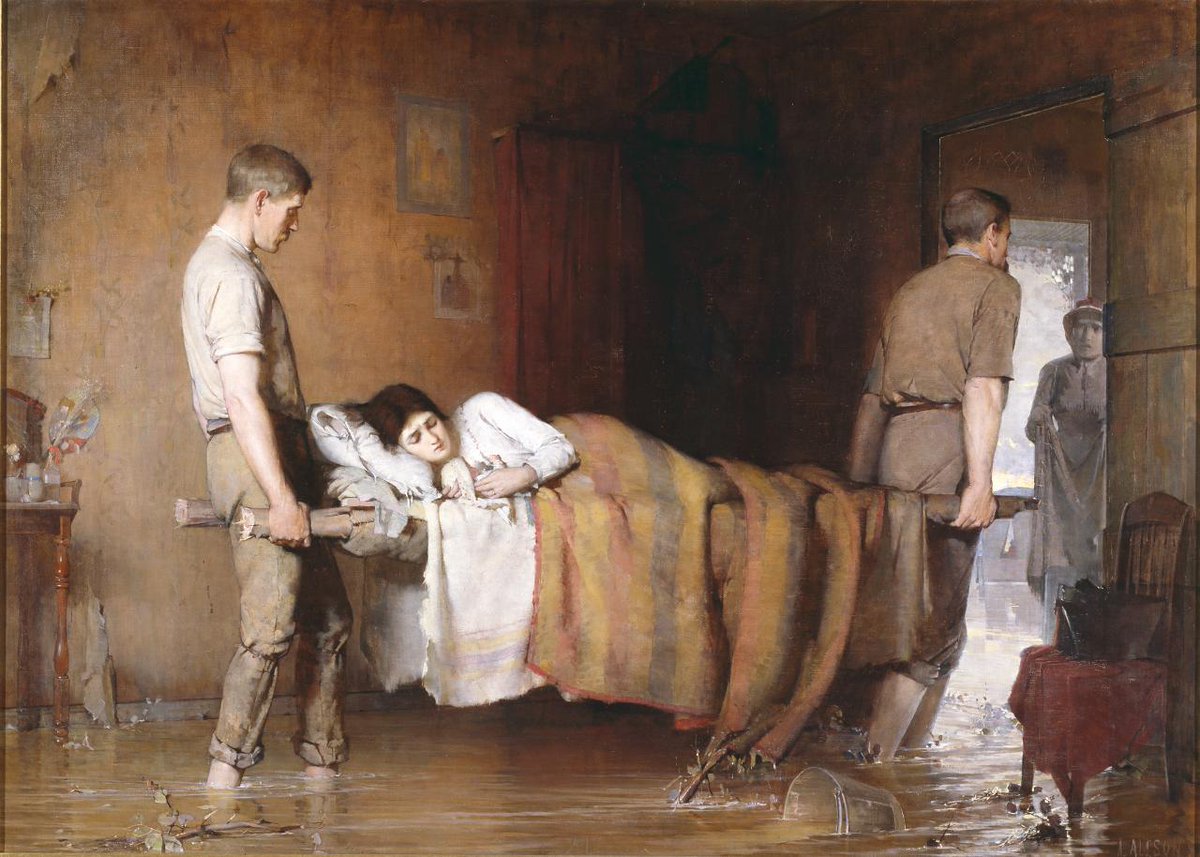 Эбби Альтсон. Наводнение. 1890