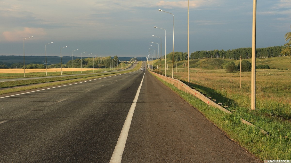 Автодорога. Федеральная трасса М5