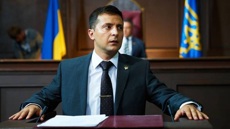 Владимир Зеленский в роли президента Василий Голобородько