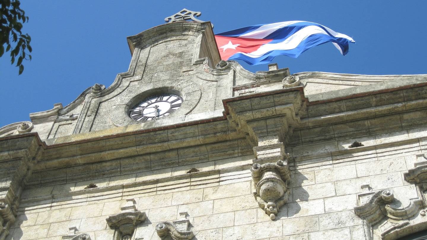 Куба. Гавана. Вид на ратушу.