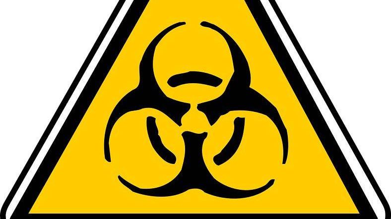 biohazard, войдите, символ