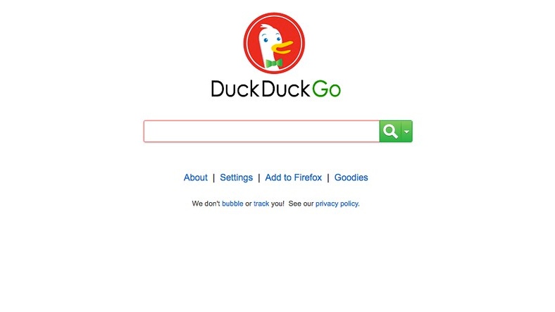 Поисковик DuckDuckGo