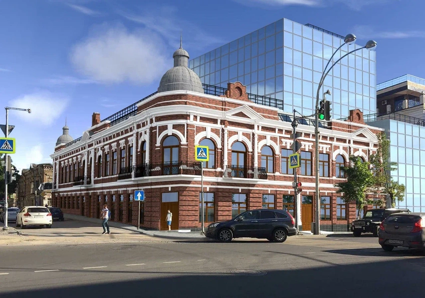 Проект реставрации здания «Приазовского края» в Ростове-на-Дону