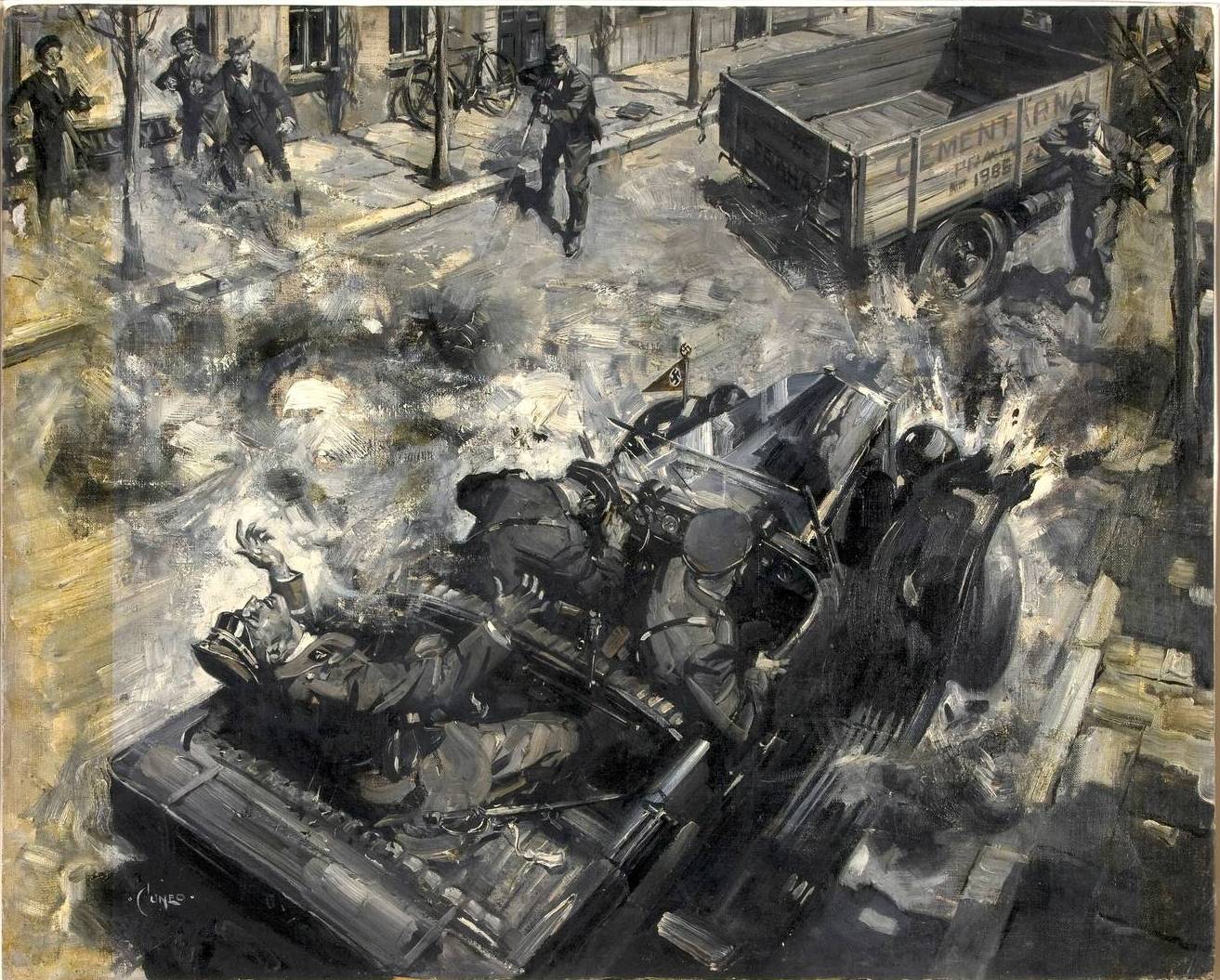 Теренс Тенисон Кунео. Убийство Рейнхарда Гейдриха. 1942