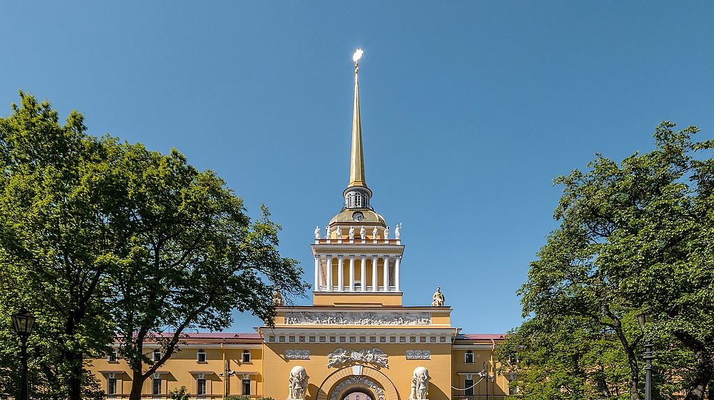 Шпиль Главного Адмиралтейства. Санкт-Петербург