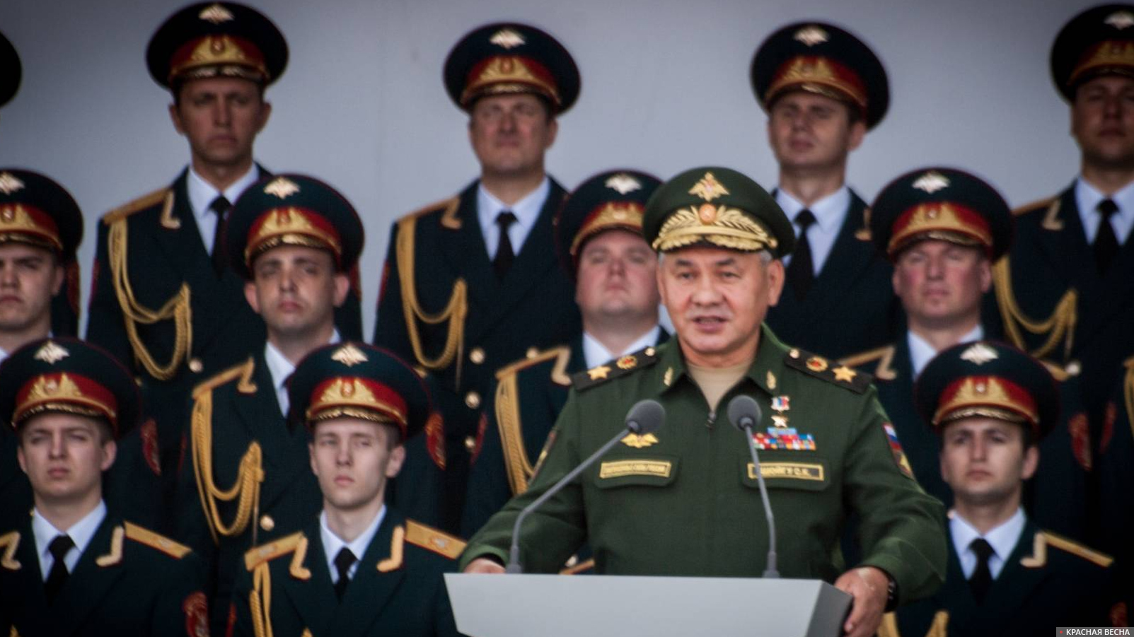 Форум Армия 2020 Министр обороны РФ Шойгу на церемонии открытия армейских международных игр 2020