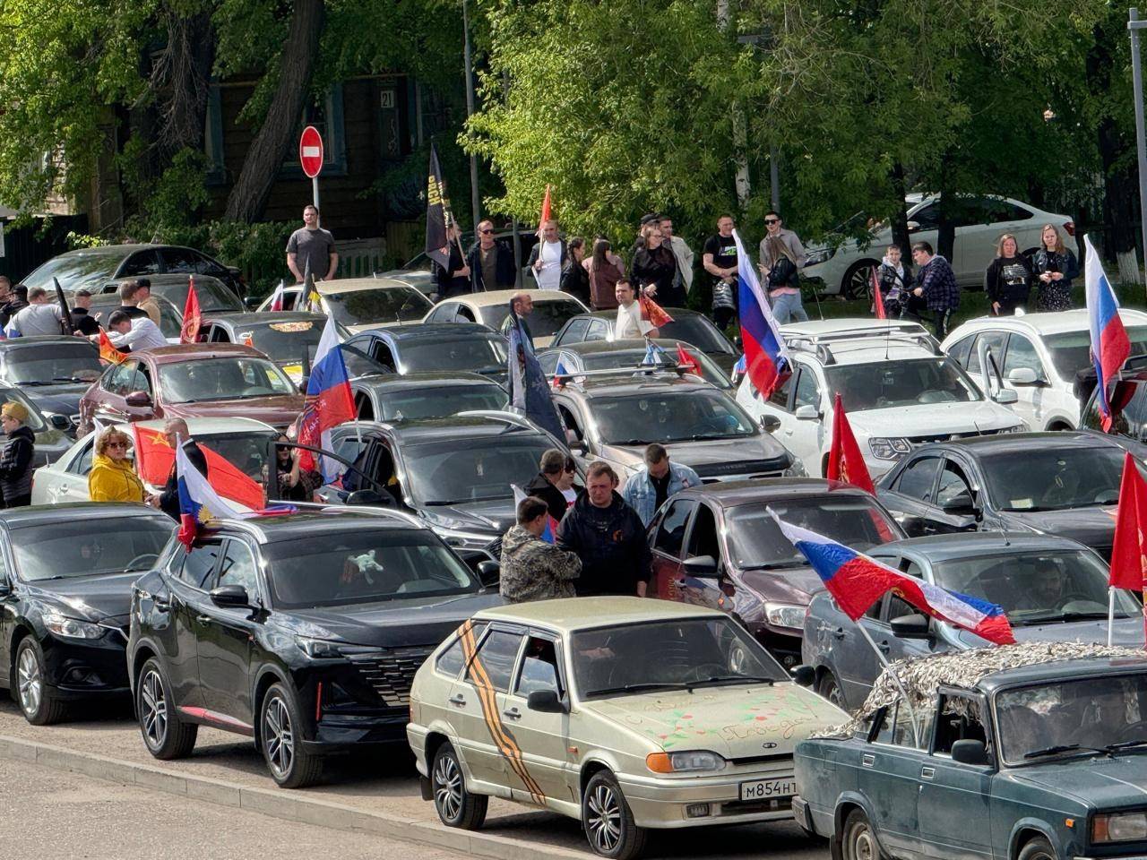 Автопробег в Мордовии