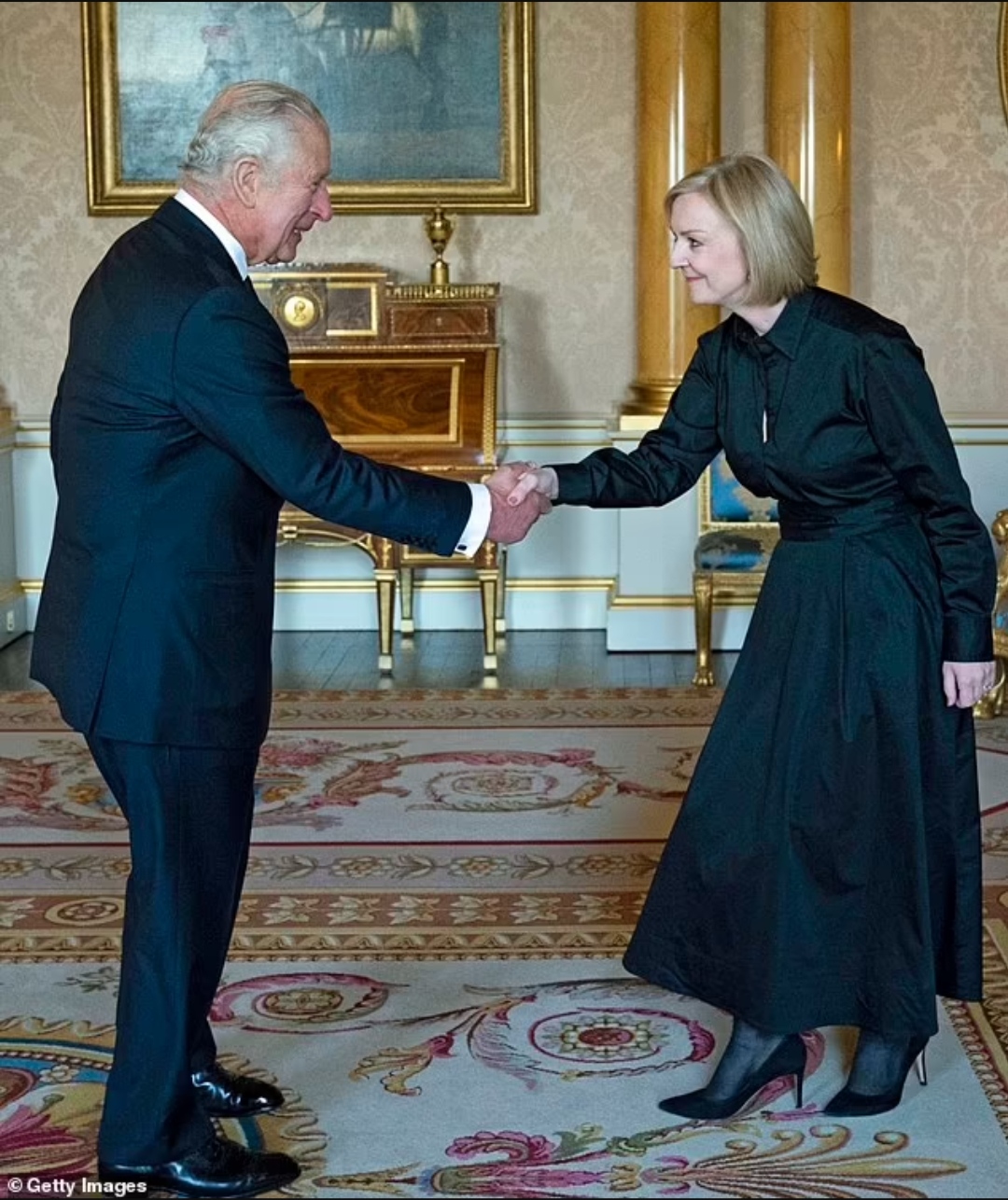 Карл lll и премьер-министр Великобритании Лиз Трасс