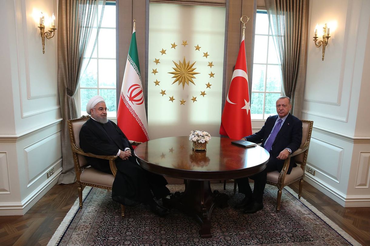 Хасан Рухани и Реджеп Тайип Эрдоган