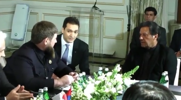 Встреча Имран Хана с Кадыровым