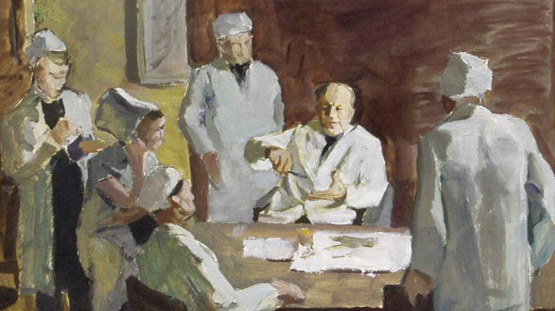 Мефодий Захаревич. Консилиум. 1950-е гг.