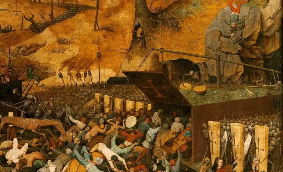 Питер Брейгель Старший. Триумф смерти (фрагмент). 1563