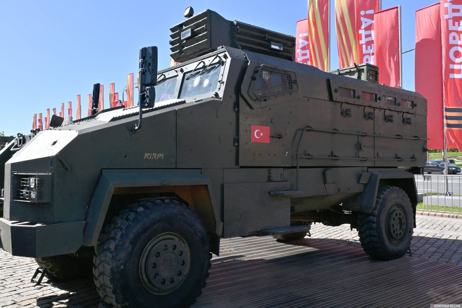 Защищенный автомобиль BMC 350-16 Z (4×4) KIRPI. Трофей армии России