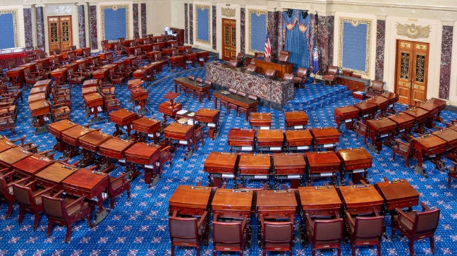 Зал заседаний Сената США