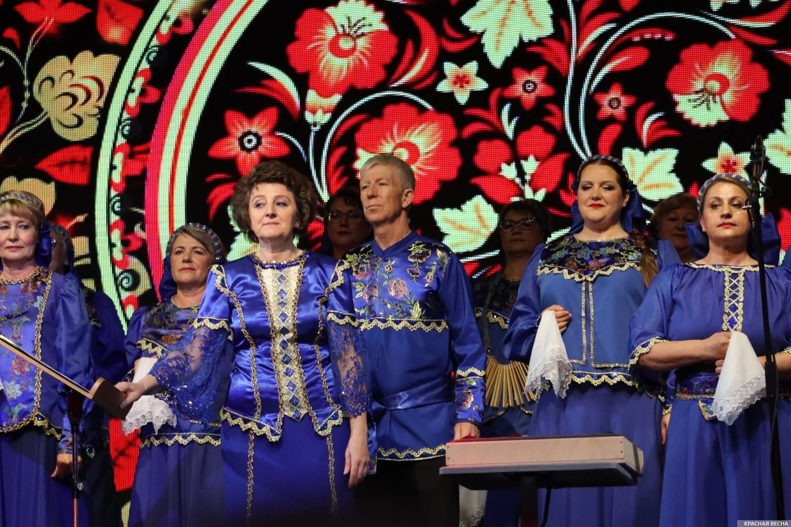 Выступление хора Wir в г. Фехта
