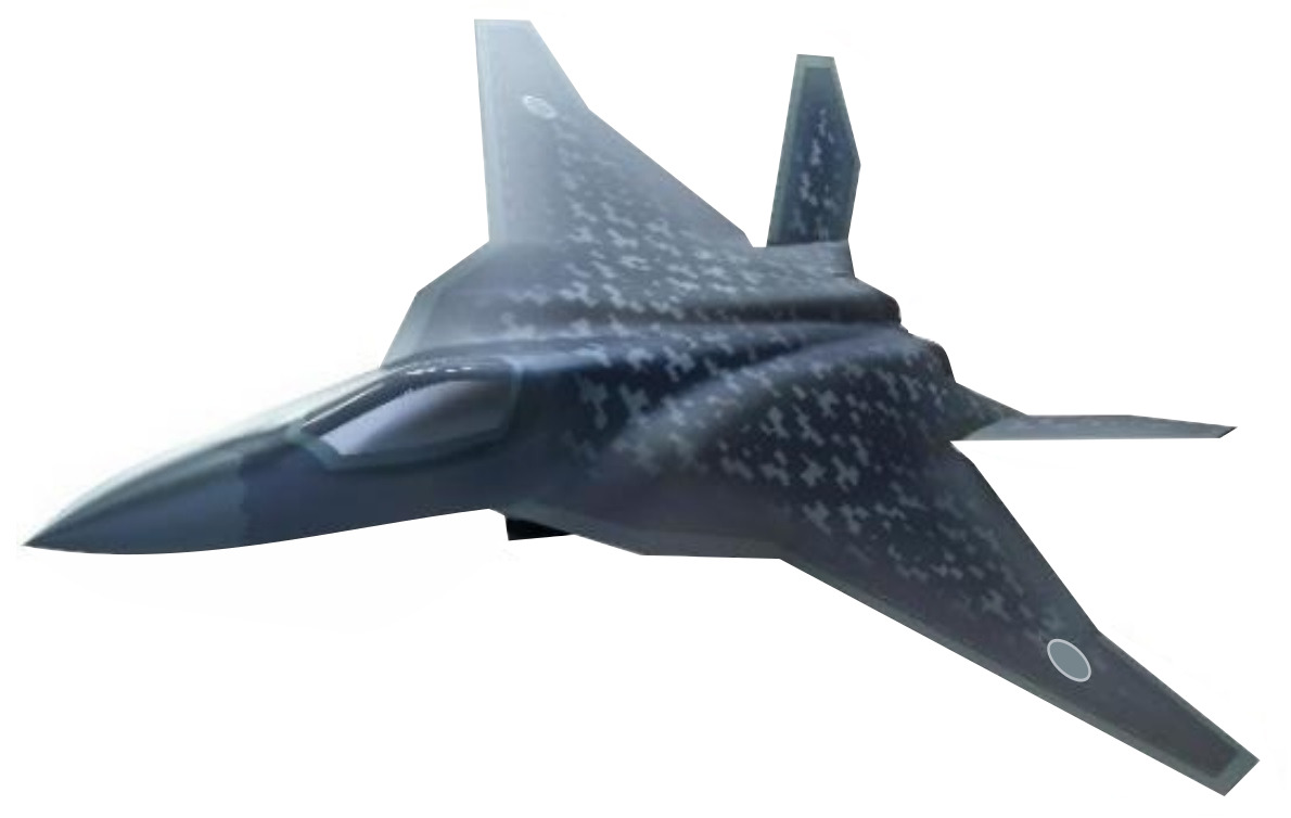 Эскиз японского самолета шестого поколения F-X